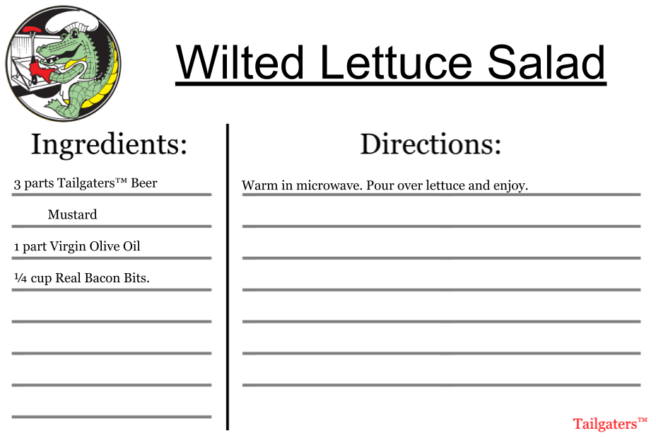 wilted lettuce salad